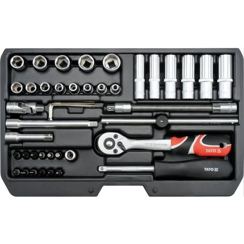 Gray 42 Pcs 1-4 Inch Tool Set