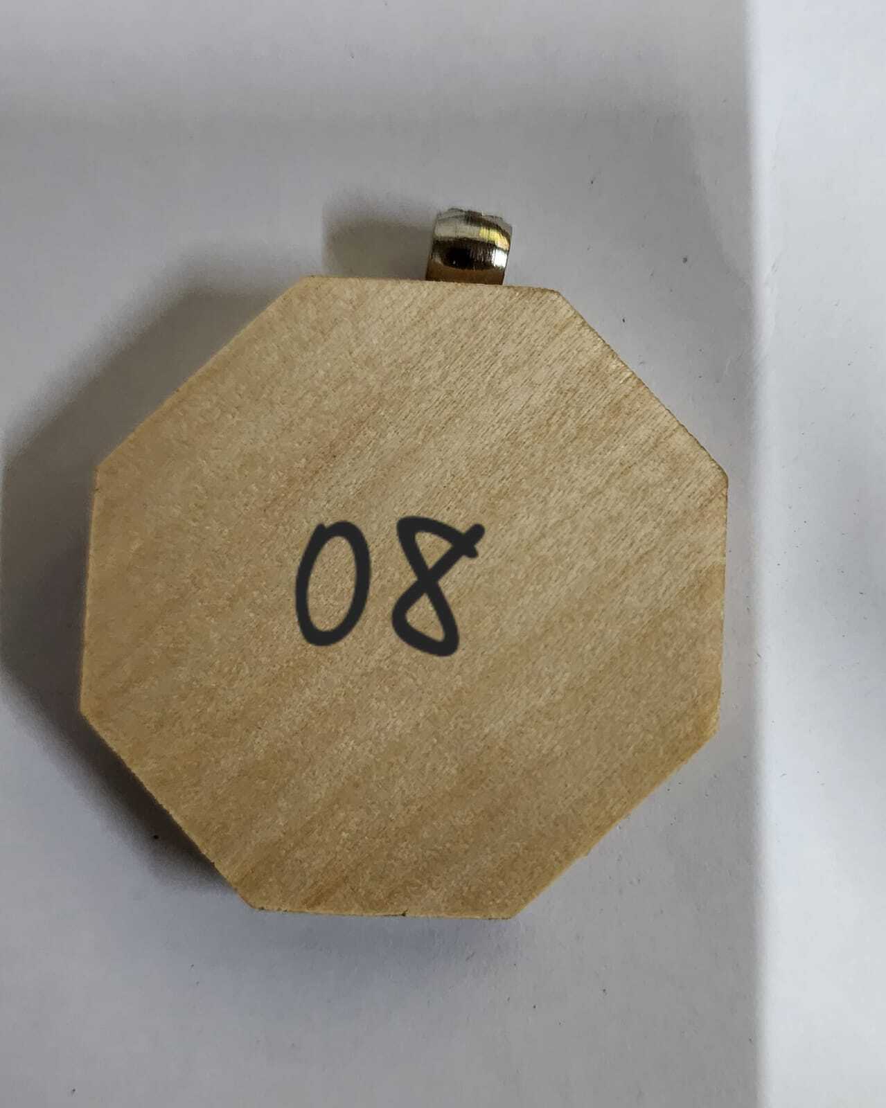 Personalize Wooden Keychain