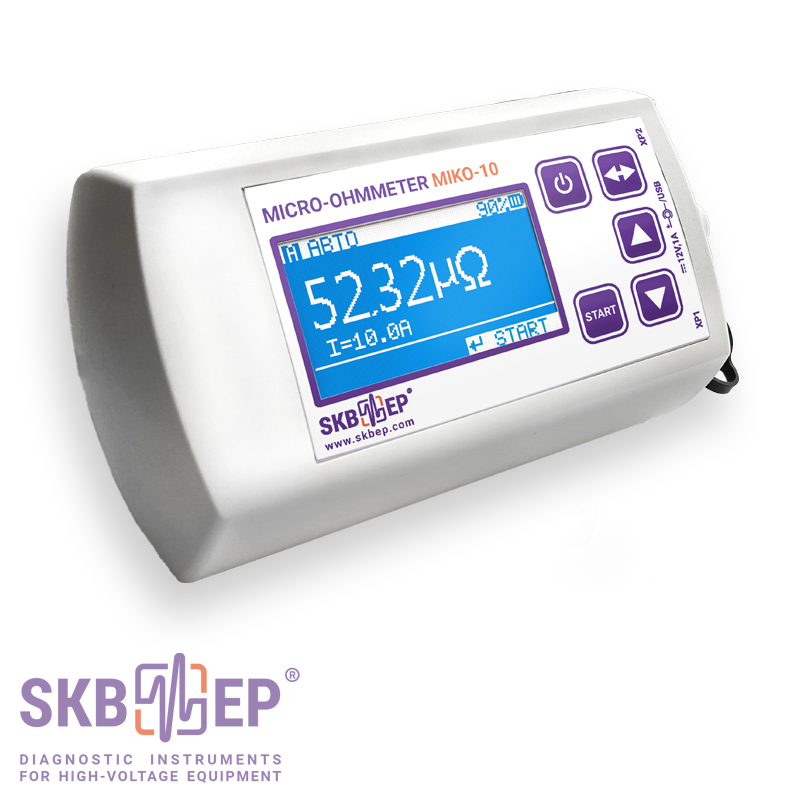 Compact Micro-ohm meter MIKO-10