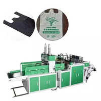 Corn Starch Bag Making Machine - 220-440 Volt, Automatic Operation , Durable White Design with Warranty