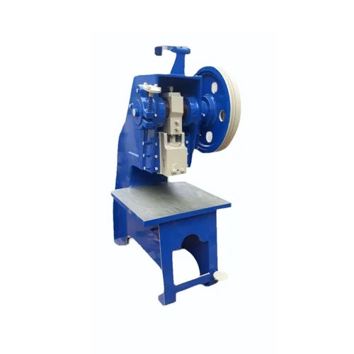 Blue Ms Footwear Making Machine