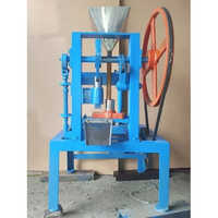 Blue Mild Steel Camphor Slab Pressing Machine