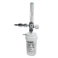 BPC flowmeter with humidifier bottle