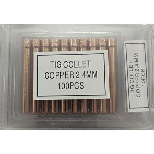 Golden 2.4Mm Copper Tig Collet