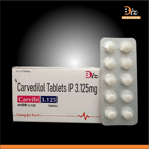 Carvedilol 3.125mg