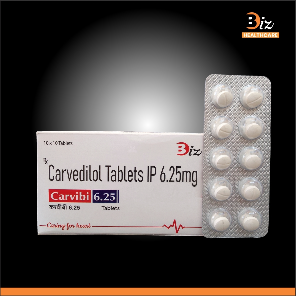 Carvedilol 6.25mg