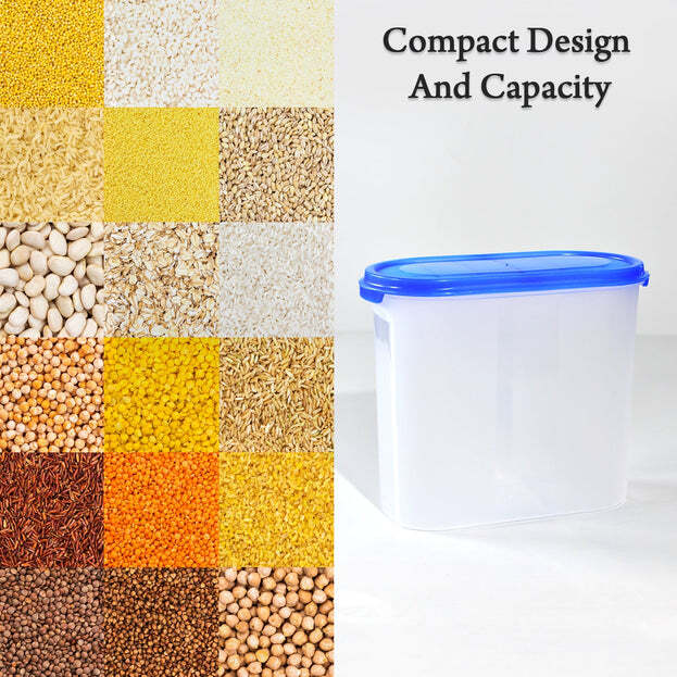 PLASTIC STORAGE CONTAINERS WITH LID (1600 ML) (2179)