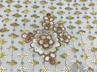Sequins Embroidered fabrics