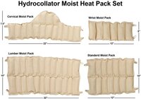 TNT Hot Therapy Hydrocollator Moist Heat Pack Set (Biege)