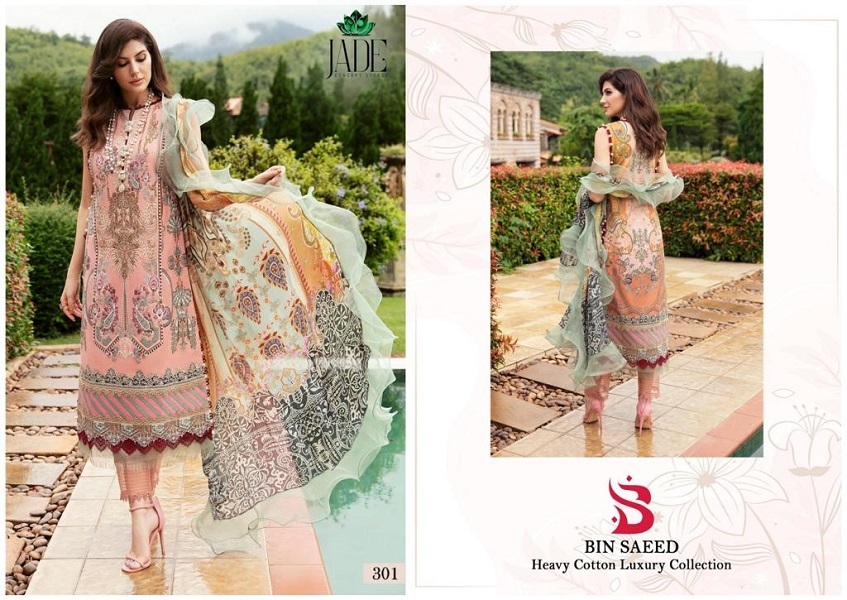 Jade Bin Saeed  -Heavy Cotton Luxury Collection