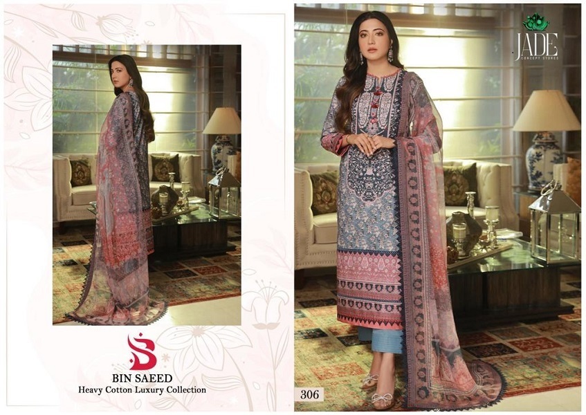 Jade Bin Saeed  -Heavy Cotton Luxury Collection