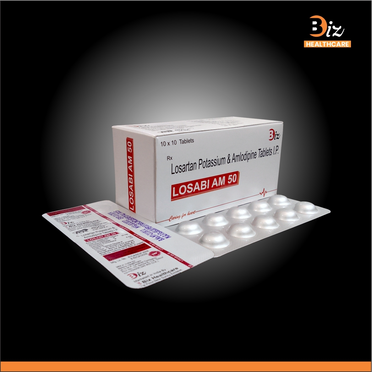 Losartan50mg  Amlodipine 5mg