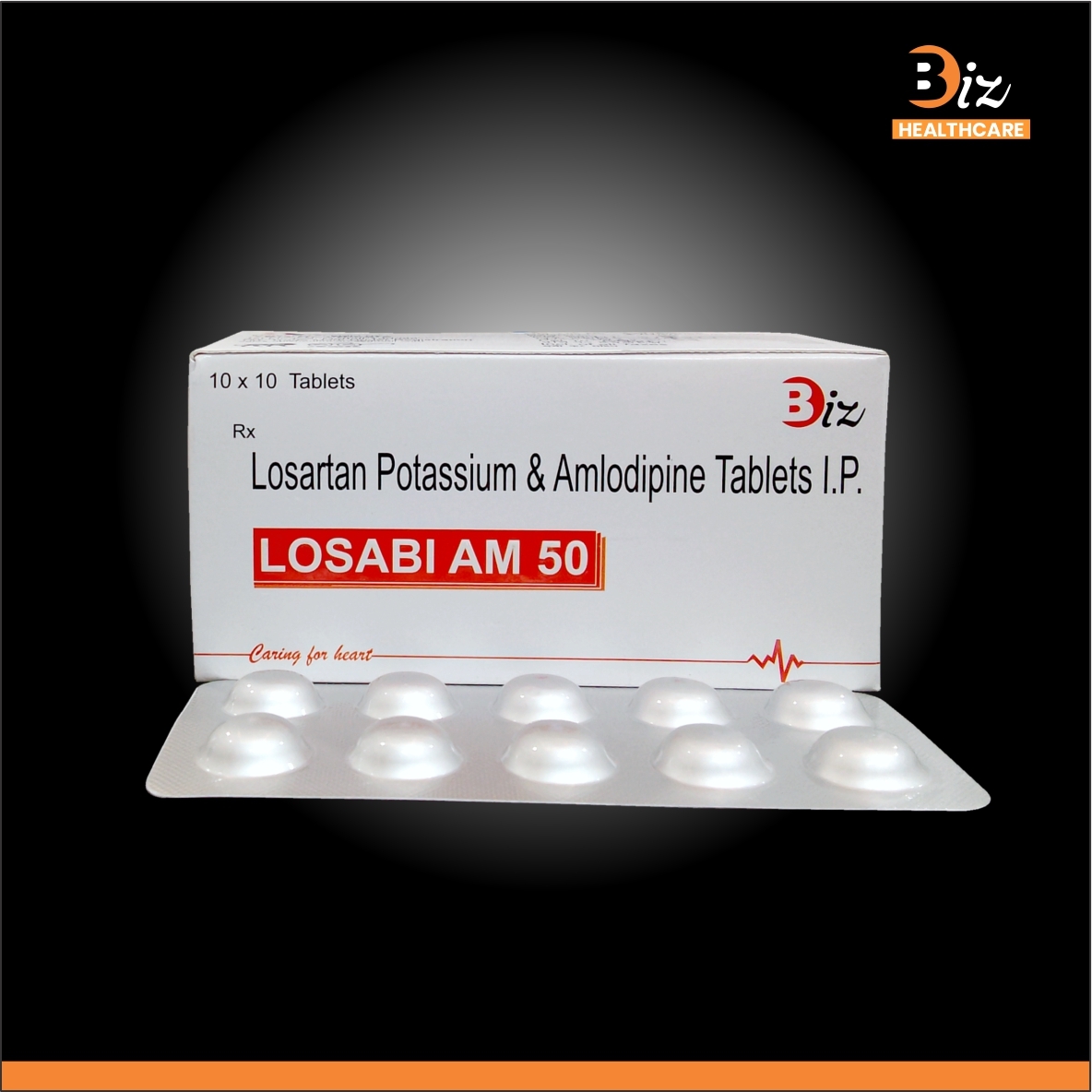 Losartan50mg  Amlodipine 5mg