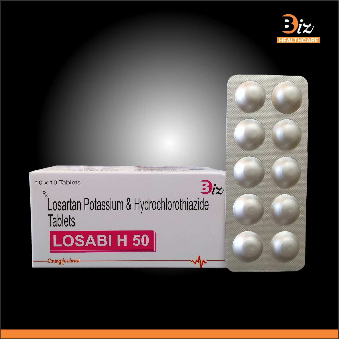 Losartan 50mg Hydrochlorothiazide 12.5mg