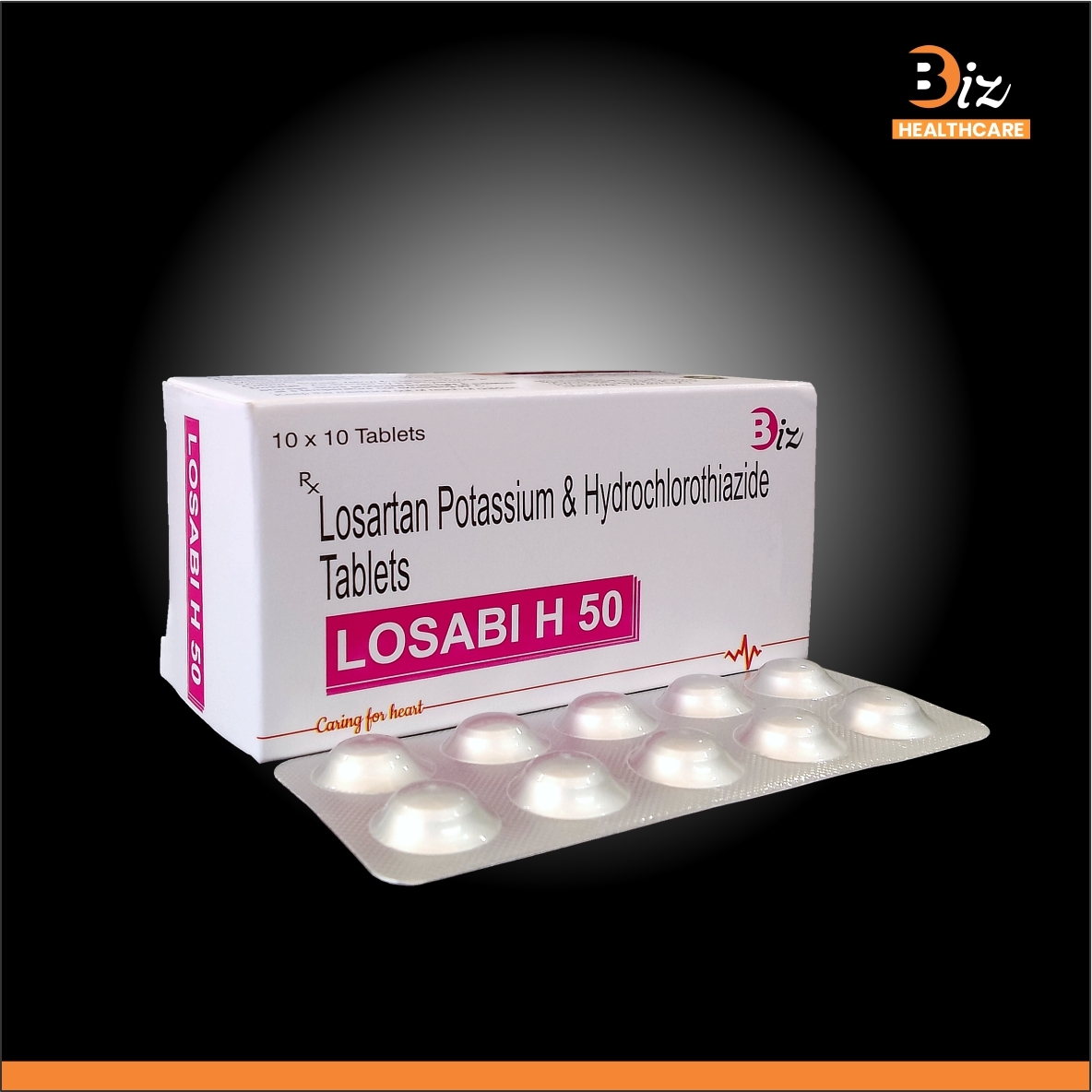 Losartan 50mg Hydrochlorothiazide 12.5mg