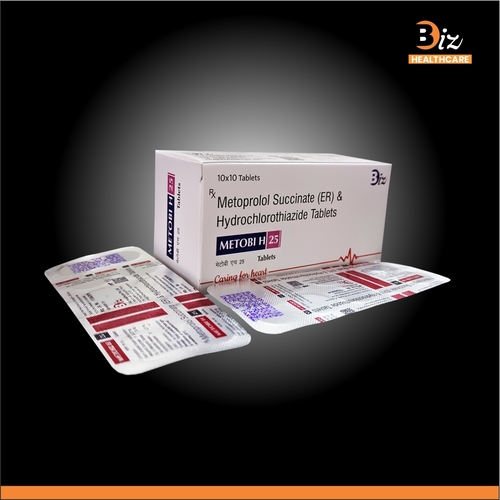 Metoprolol Succinate 25mg ER Hydrochlorothiazide 12.5mg