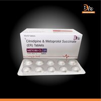 Metoprolol Succinate 25mgER  Cilnidipine 10mg