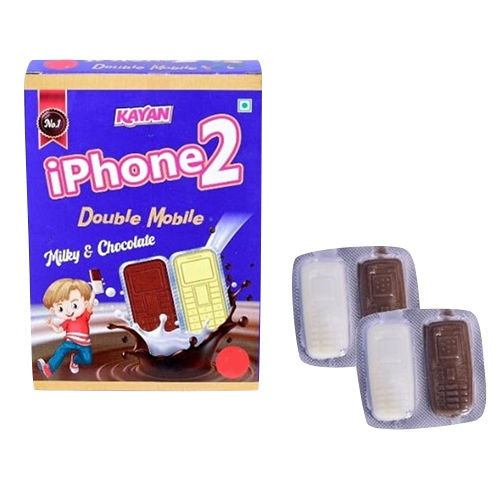 Bar 100 Pcs Milky And  Double Mobile Chocolate