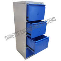 Metal Filing Cabinet - Artwork: Machine Made