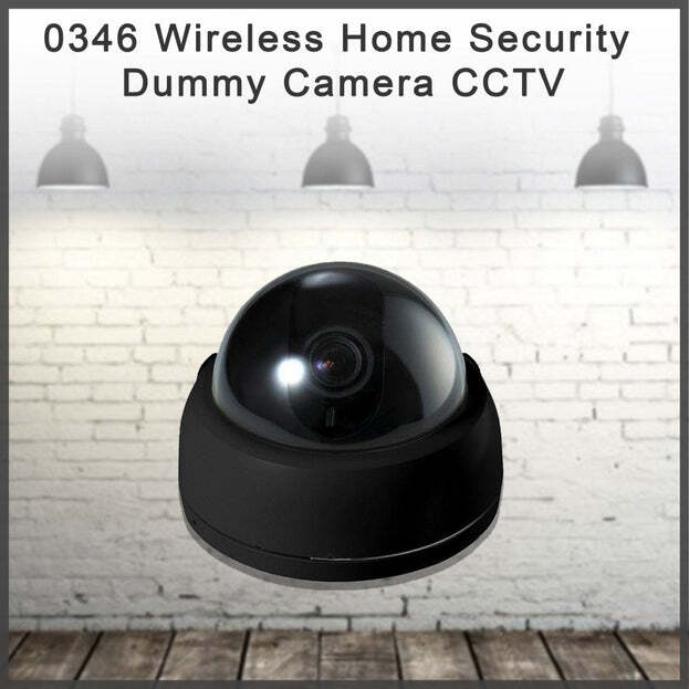 WIRELESS HOME SECURITY DUMMY CAMERA CCTV (0346)