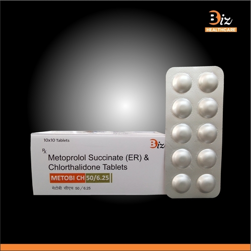 Metoprolol Succinate50mgER   Chlorthalidone 6.25mg