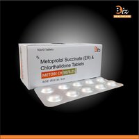 Metoprolol Succinate50mgER   Chlorthalidone 6.25mg