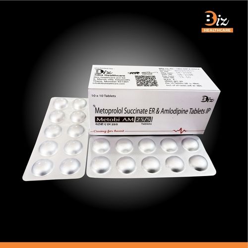 Metoprolol Succinate 25mger Amlodipine 5mg