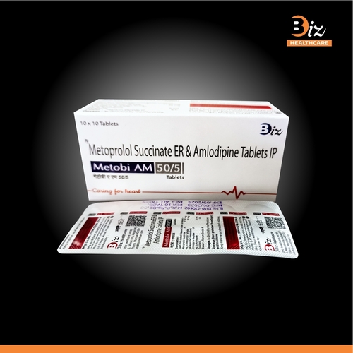 Metoprolol Succinate 50mgER   Amlodipine 5mg