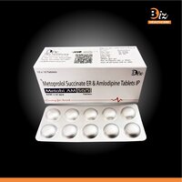 Metoprolol Succinate 50mgER   Amlodipine 5mg