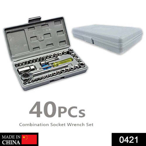 SOCKET COMBINATION TOOLKIT (40 PCS) (0421)