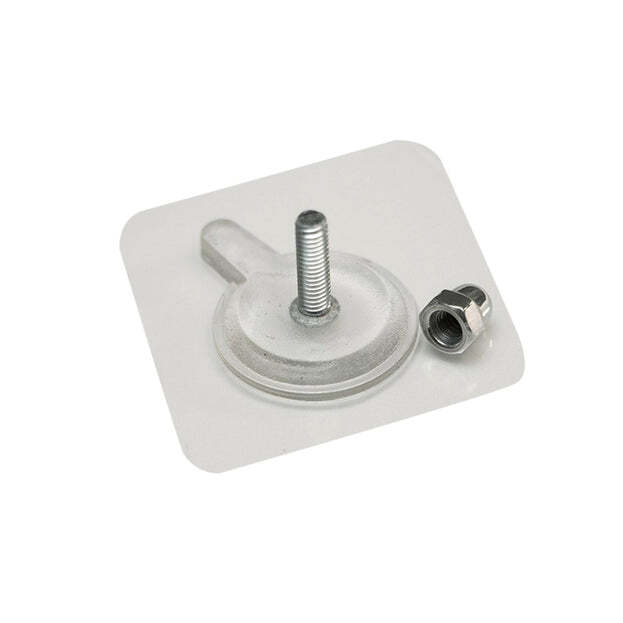 ADHESIVE SCREW WALL HOOK USED IN ALL KINDS OF PLACES INCLUDING HOUSEHOLD AND OFFICES FOR HANGING AND HOLDING STUFFS ETC (9017)