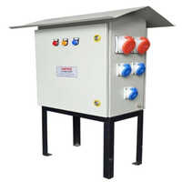 Three Phase Street Light Control Panel - Base Material: Iron