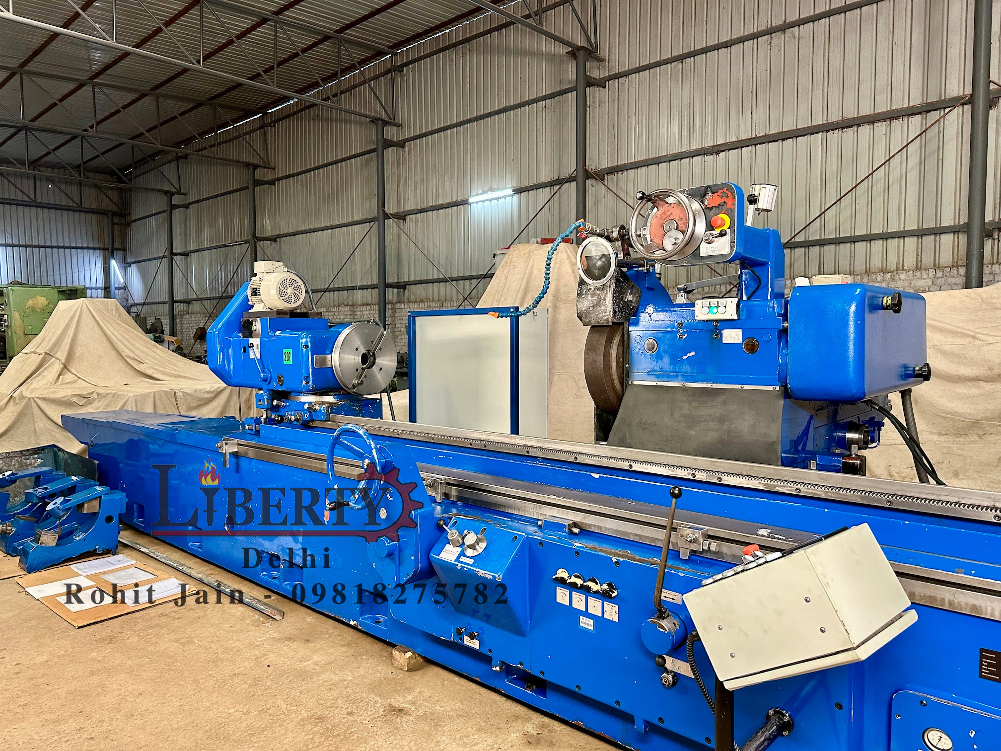 TOS BUT63 3000 mm Heavy Duty Cylindrical Grinder