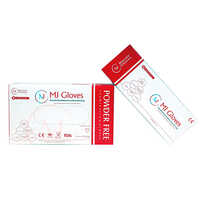 Powder Free Latex Examination Gloves - Color: As Per Availability