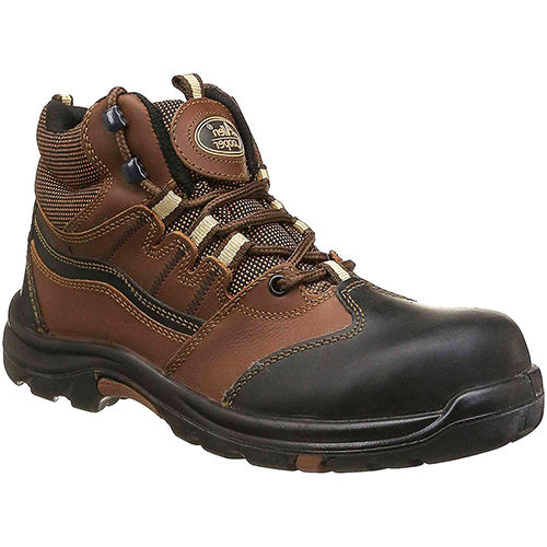 Brown Allen Cooper Hi-Ankle Safety Shoe