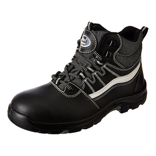 Black Allen Cooper Heat Resistant Hi Ankle Safety Shoe