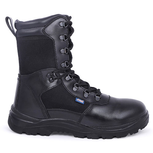 Black Allen Cooper Military Combat Boot