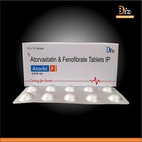 Atorvastatin 10mg  Fenofibrate 160mg