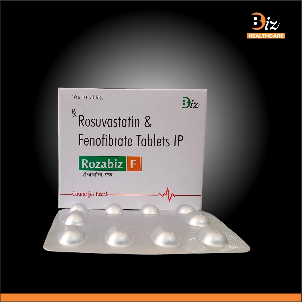 Rosuvastatin 10mg  Fenofibrate 160mg