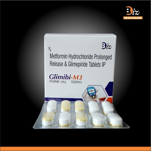 Glimepiride 3mg  Metformin 500mgSR