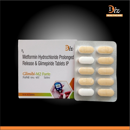 Glimepiride  2mg  Metformin 1000mg SR