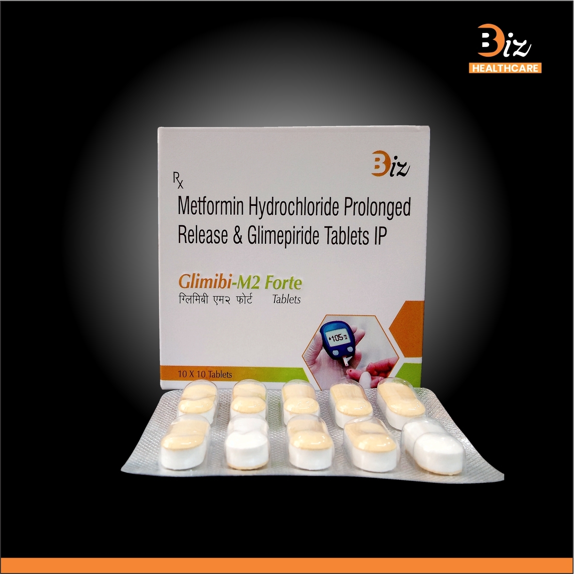 Glimepiride  2mg  Metformin 1000mg SR