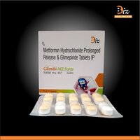 Glimepiride  2mg  Metformin 1000mg SR