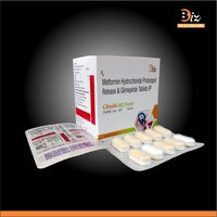 Glimepiride  2mg  Metformin 1000mg SR