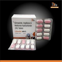 Glimepiride 2mgMetformin 500mg  Voglibose 0.3mg