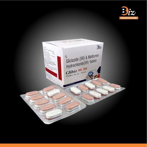 Gliclazide MR 30mg  Metformin 500mgSR