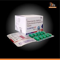 Glibenclamide 5mg  Metformin 500mg Pioglitazone 15mg