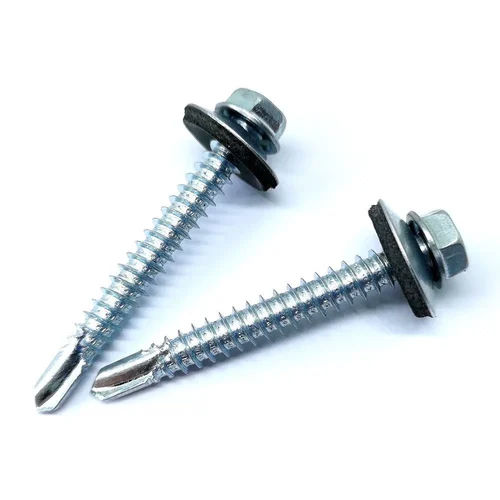 Gray Mild Steel Self Drilling Screw