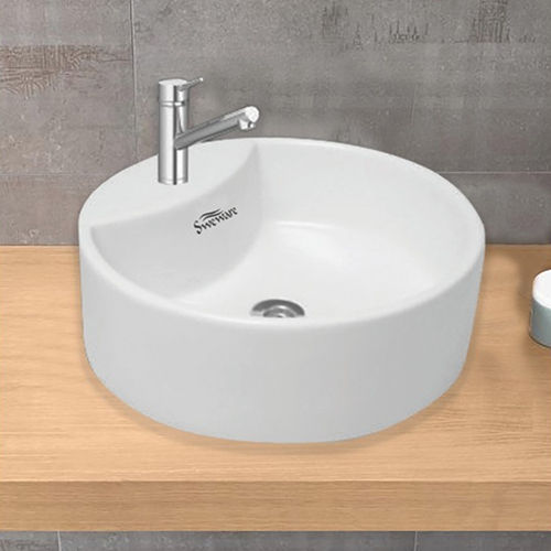 White Curvo T .T Table Top Wash Basin