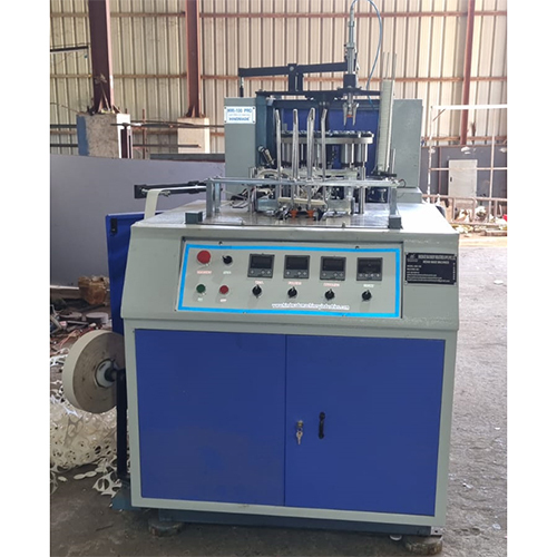 Paper Glass Making Machine - Color: Blue & Gray